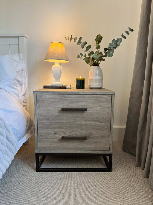 Stratford Bedside Table Drawers - Taupe