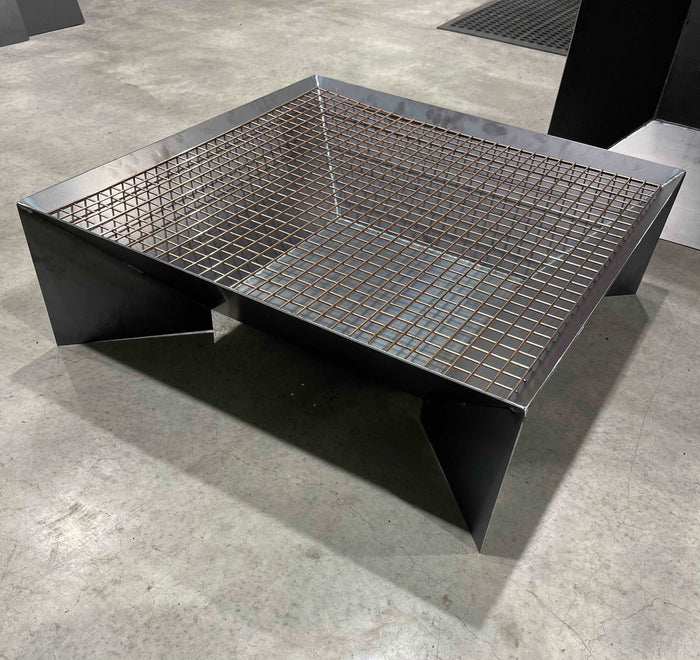 Fire Pit X - Fin Fire Pit - Handmade Fire Bowl Outdoor Garden Patio