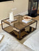 Amara Coffee Table - Dark Bronze