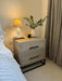Stratford Bedside Table Drawers - Taupe