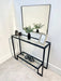 Ava Mirror Metal Frame - Black