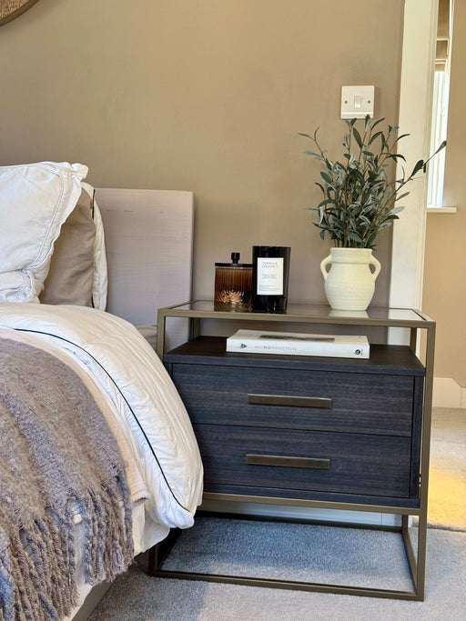 Pembroke Bedside Table Drawers - Ebony