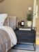 Pembroke Bedside Table Drawers - Ebony