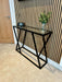 Twisted Console Table - Black