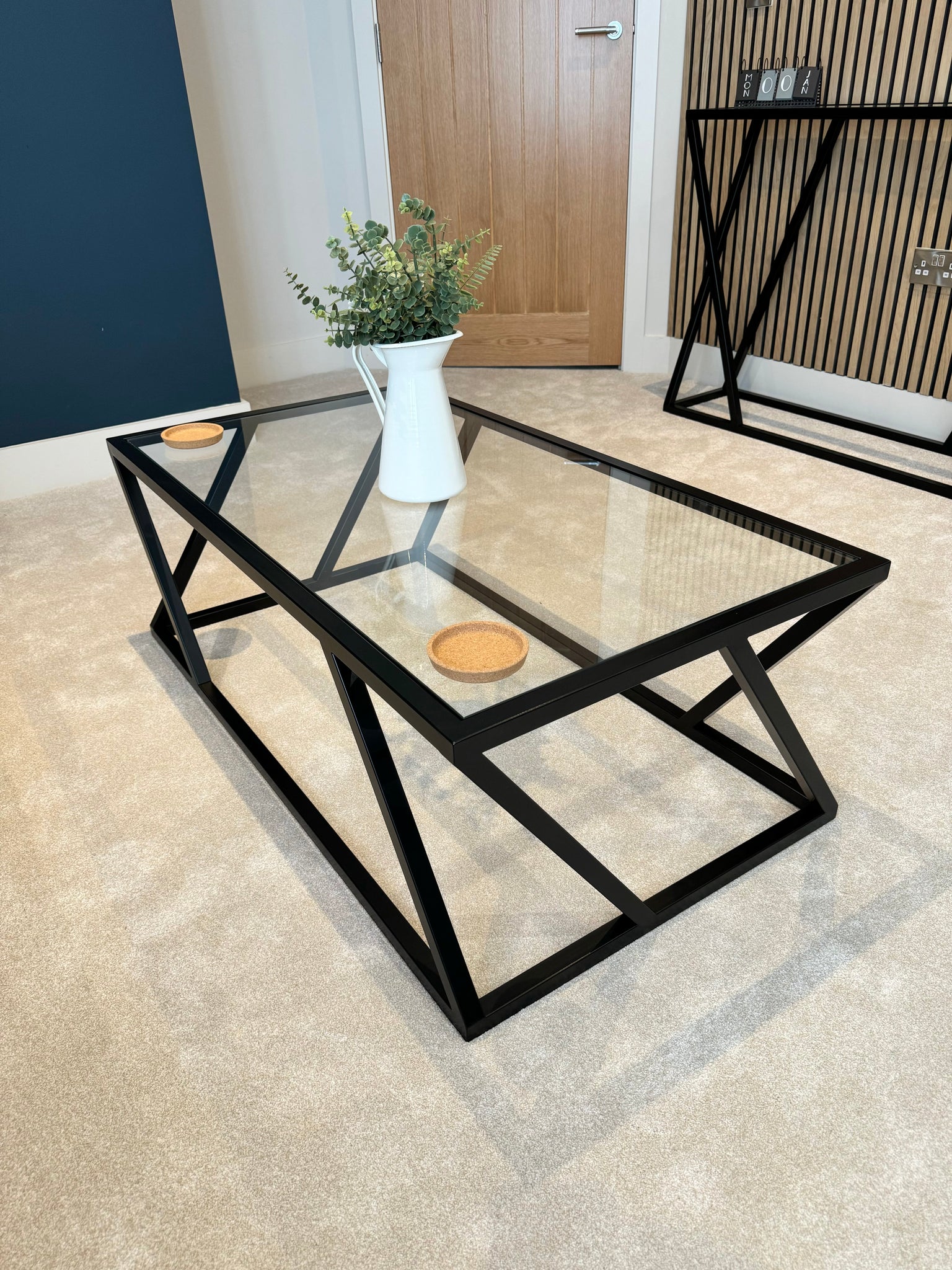 Modern Glass &amp; Metal Coffee Tables UK — Rose And Walker