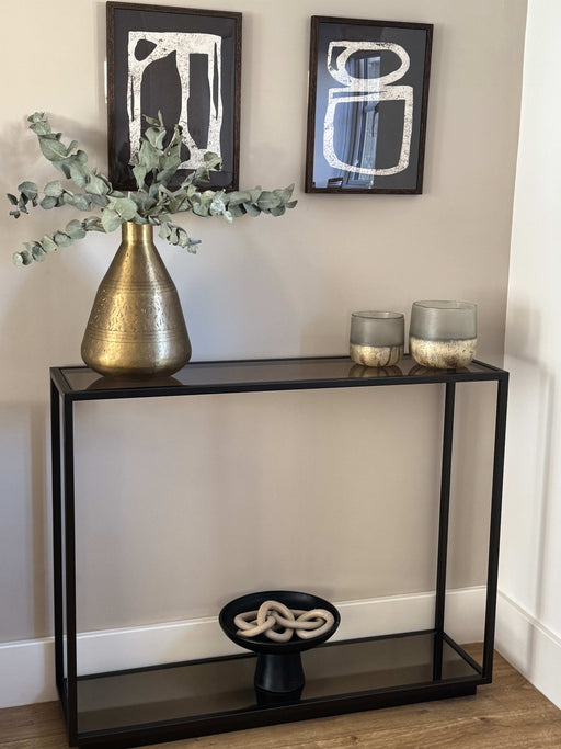 Amara Console Table - Dark Bronze