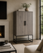 Harrington Storage Cabinet - Taupe