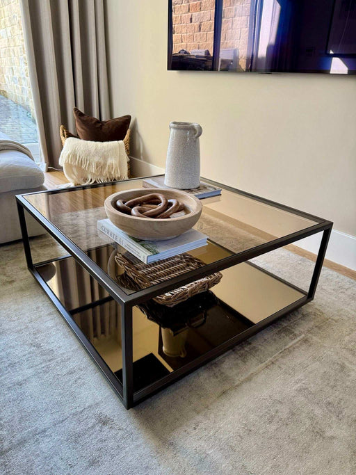 Amara Coffee Table - Dark Bronze