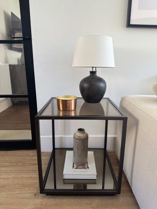 Amara Side Table - Dark Bronze
