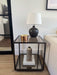 Amara Side Table - Dark Bronze
