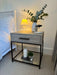 Langley Bedside Table Drawers - Taupe