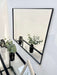 Ava Mirror Metal Frame - Black