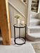 Avery Round Side Table Small - Black