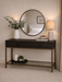 Wilton Console Table With Drawers - Ebony