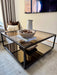 Amara Coffee Table - Dark Bronze