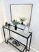 Ava Mirror Metal Frame - Black