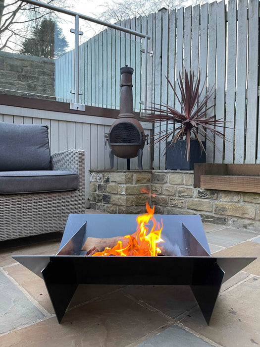 Fire Pit X -  Brooklyn Fire Pit - Outdoor Garden