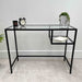 Glass Metal Office Desk