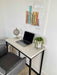 Marble Quartz Office Desk Table