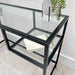 Glass Metal Office Desk