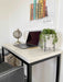 Marble Quartz Office Desk Table