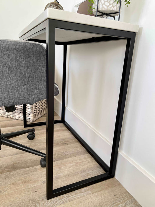 Marble Quartz Office Desk Table