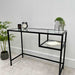 Glass Metal Office Desk