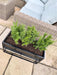 Metal Standing Planter Low