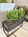 Metal Standing Planter Low