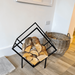 Metal Log Holder Basket