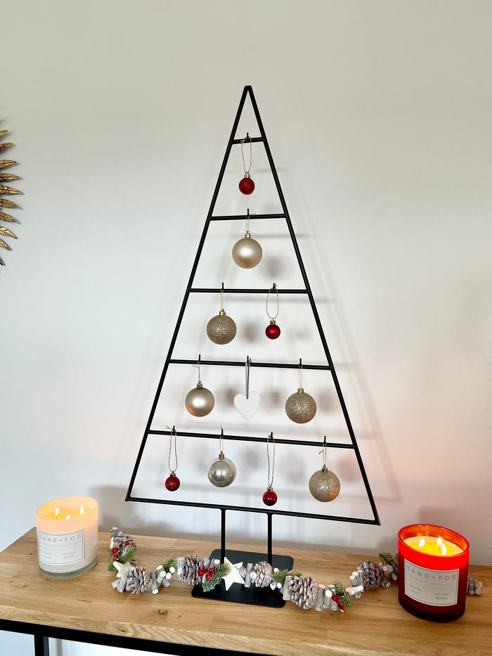 Metal Standing Christmas Tree Large