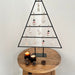 Christmas Tree - Standing Metal Ornament Decoration Table Top